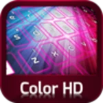 go keyboard color hd android application logo